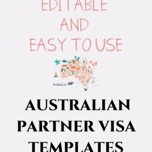 Editable and Easy To Use Visa Template Package